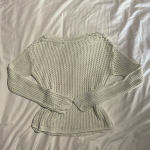 See Through Knitted Y2K Distressed Sweater
